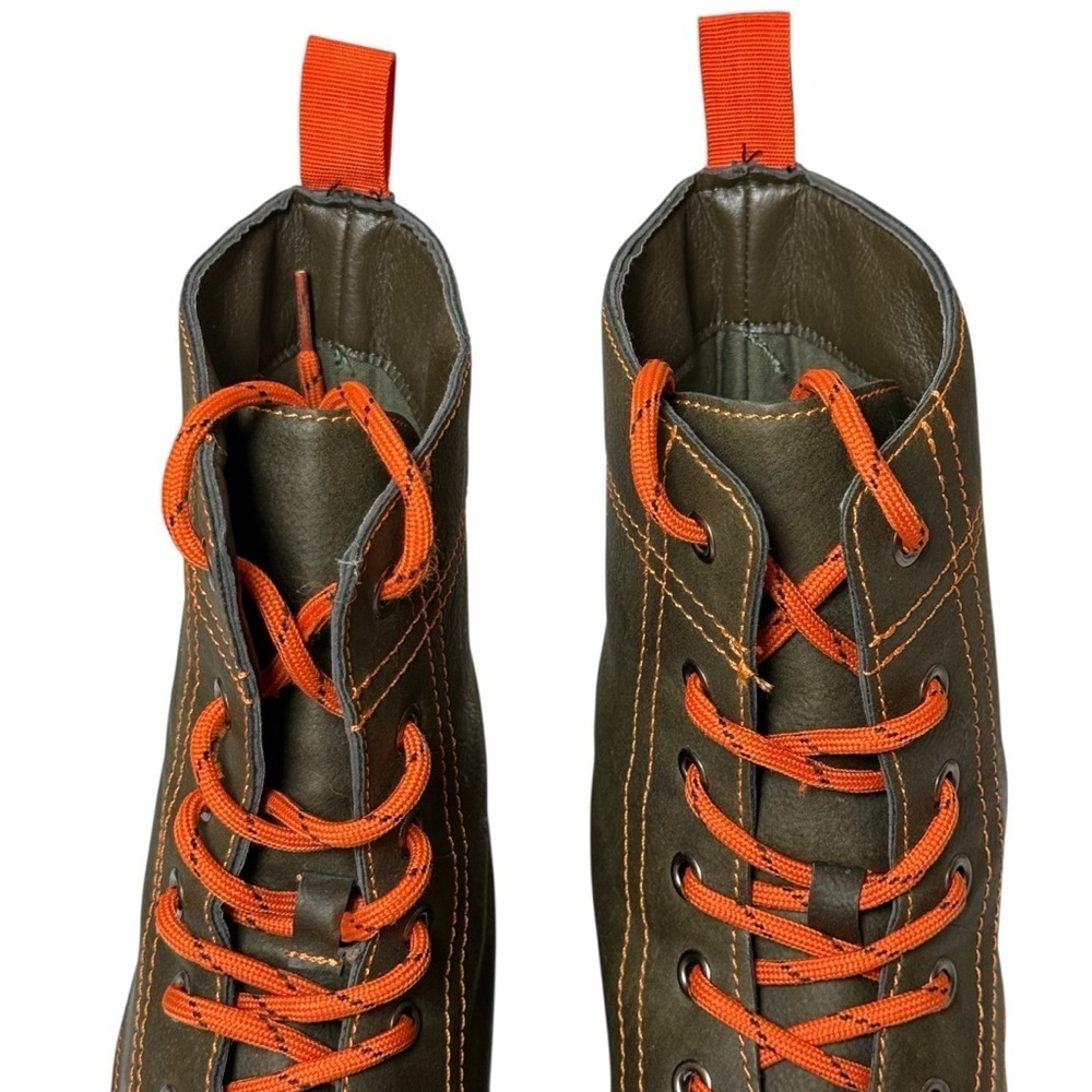 Seven7 Olive Green Lace Up Boots. Size 11 - Picture 3 of 13